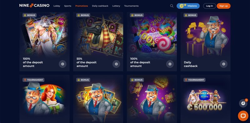Discover nine casino online